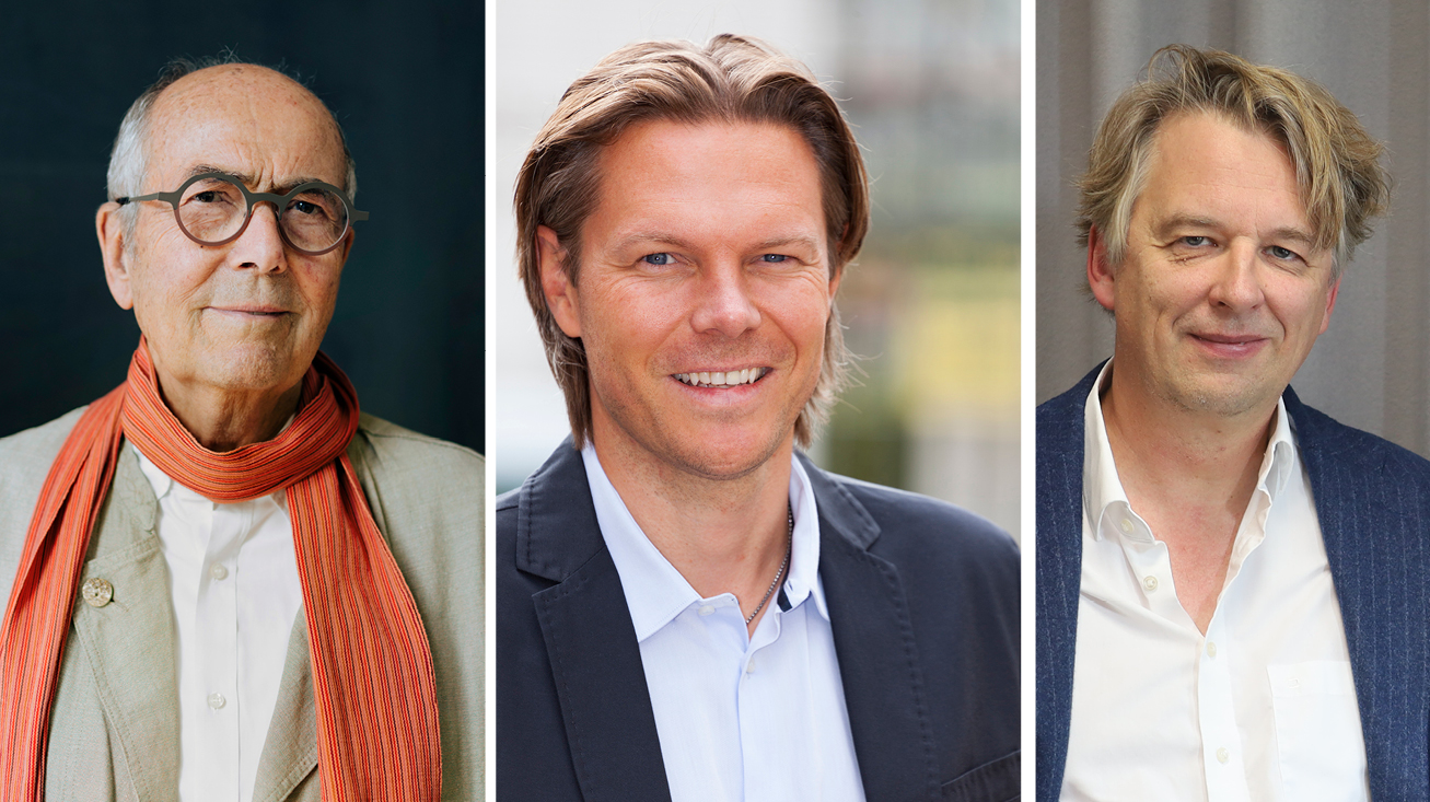 Hans Schöpflin, Peter Eichin und Ralf Hanselle