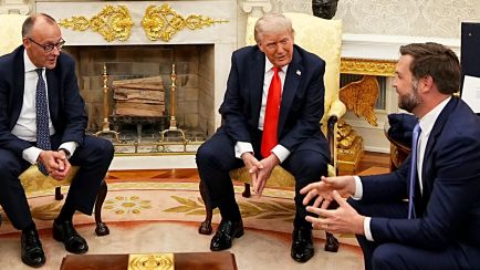 Merz, Trump und Vance