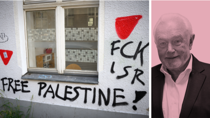Antisemitisches Graffiti