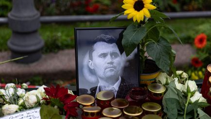 Gedenkfoto für Charlie Kirk 