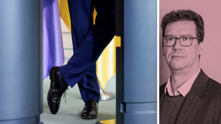 Die Beine von Friedrich Merz