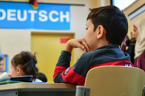 Willkommensklasse im Jahr 2016