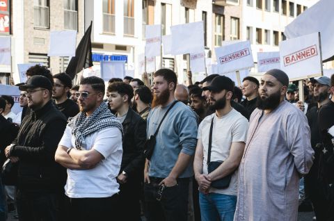 Kundgebung von „Muslim interaktiv“
