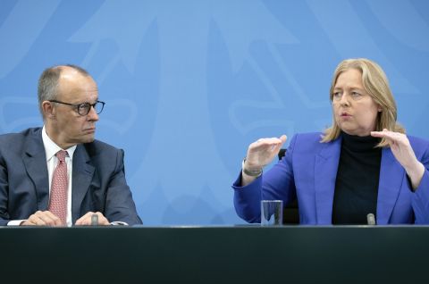 Friedrich Merz und Bäbel Bas