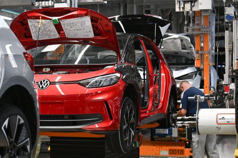 Das Volkswagen-Werk in Sachsen