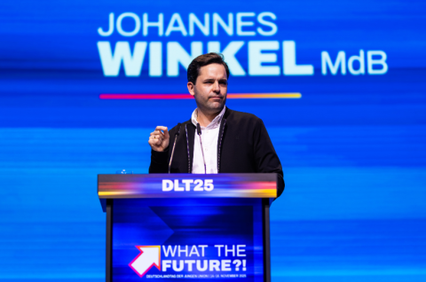 JU-Bundesvorsitzender Johannes Winkel