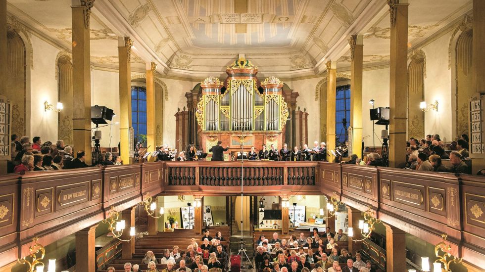 Konzert mit dem Gesualdo Consort in einer Kirche