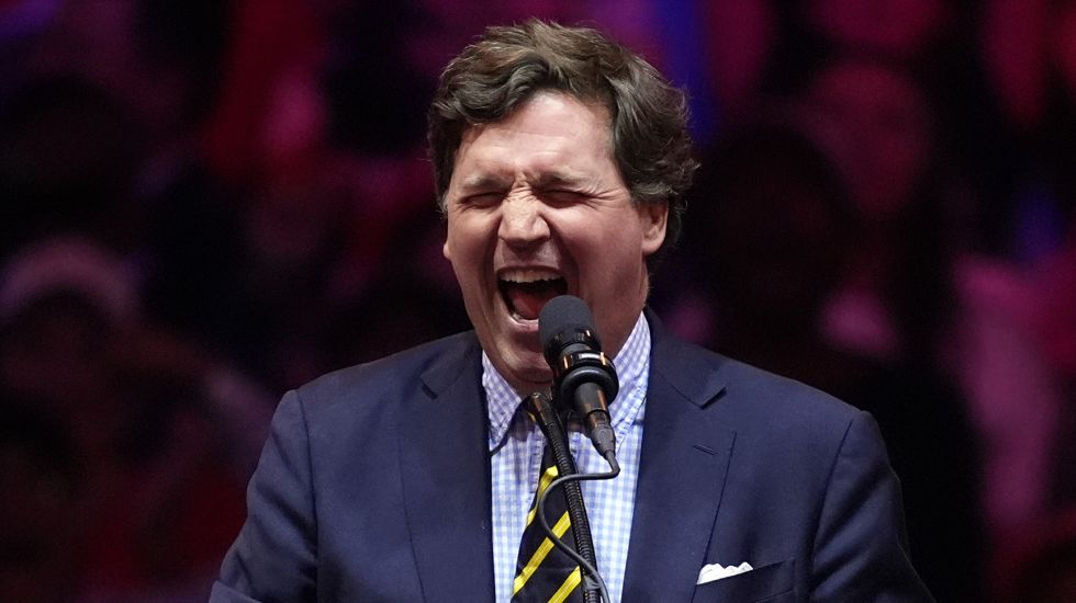 Moderator Tucker Carlson
