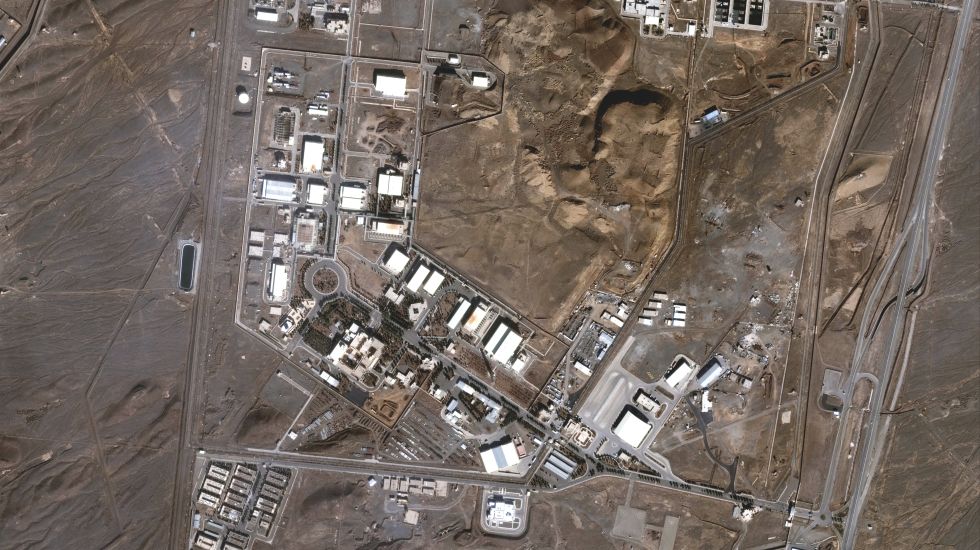 Satellitenaufnahme der iranischen Atomanlage Natans
