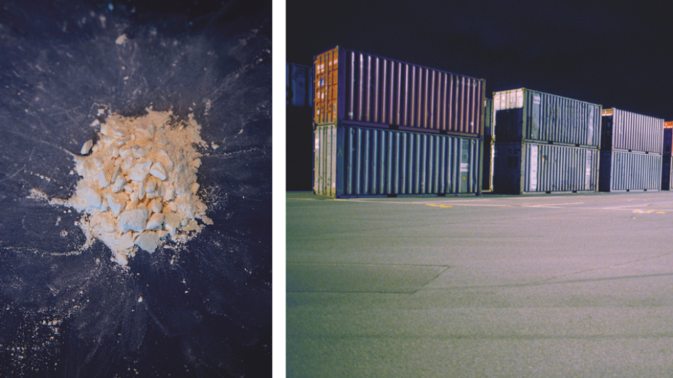 Kokain und Container im Hamburger Hafen